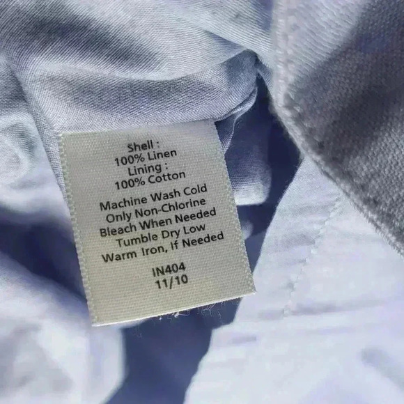 Talbots NWT New Womens Denim Colored Skirt Size 4 - Picture 9 of 9